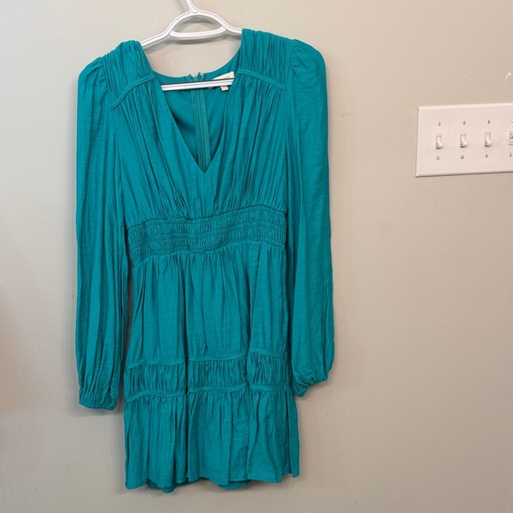 Flying Tomato Dresses & Skirts - Flying Tomato Teal Long Sleeve Dress